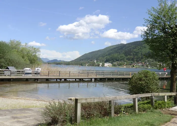 公寓 Regine Haus Kmb Seeblick Am Ossiachersee, Hallenbad, Skiarena Gerlitzen