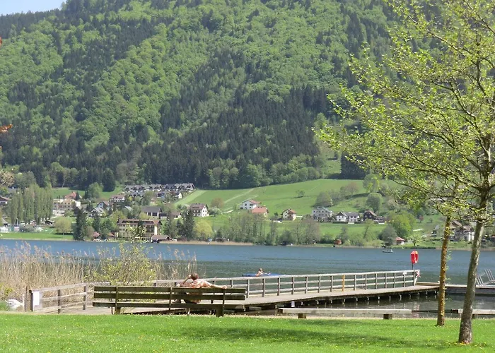 Regine Haus Kmb Seeblick Am Ossiachersee, Hallenbad, Skiarena Gerlitzen 博登斯多夫